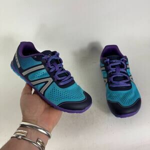 Xero Shoes Daylite Hiker Athletic Sneaker Women's 5 Blue Mesh Low Breathable